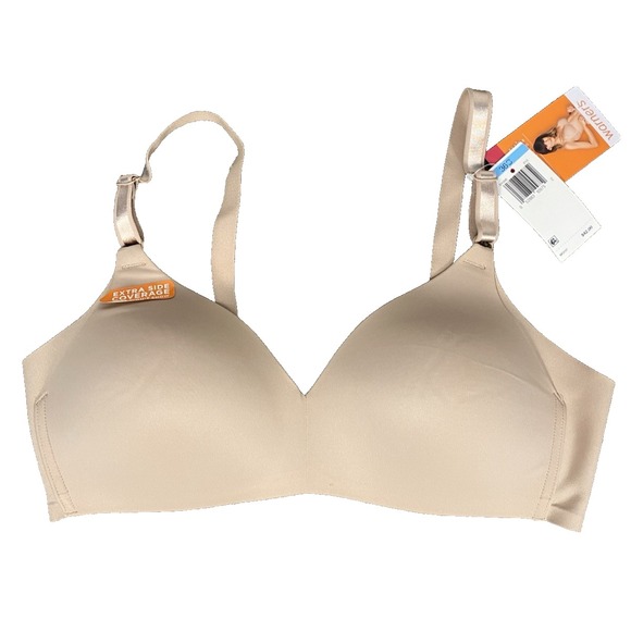 NWT Warner No Side Effects collection, No Underwire Bra 36C - Picture 1 of 8